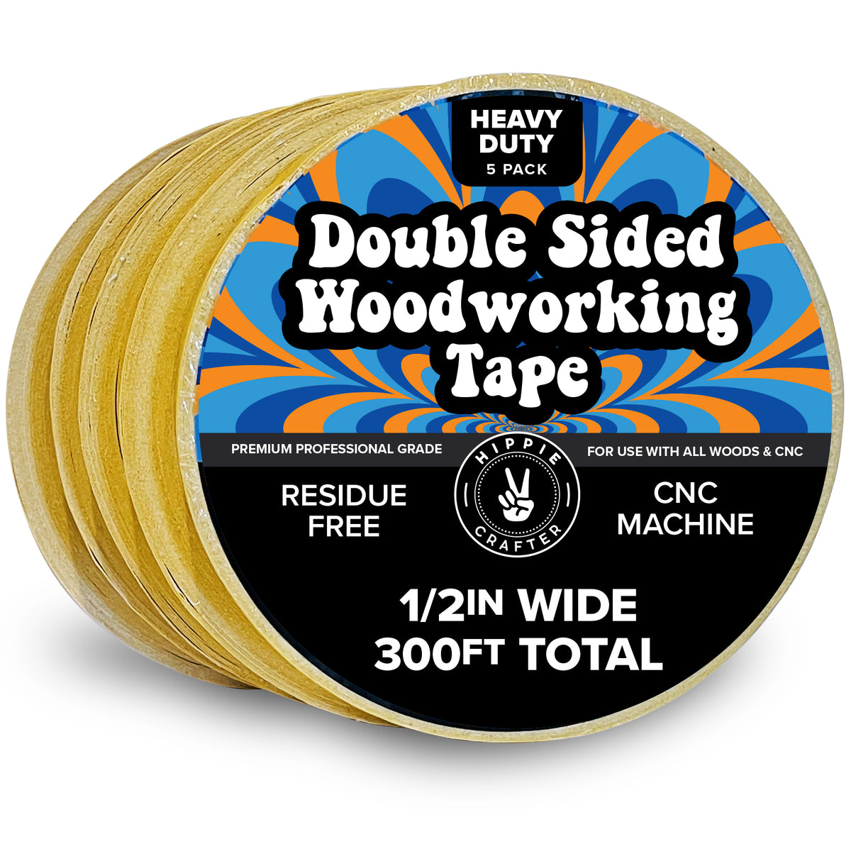 3Pk Double Sided Woodworking Tape 1 – Hippie Crafter