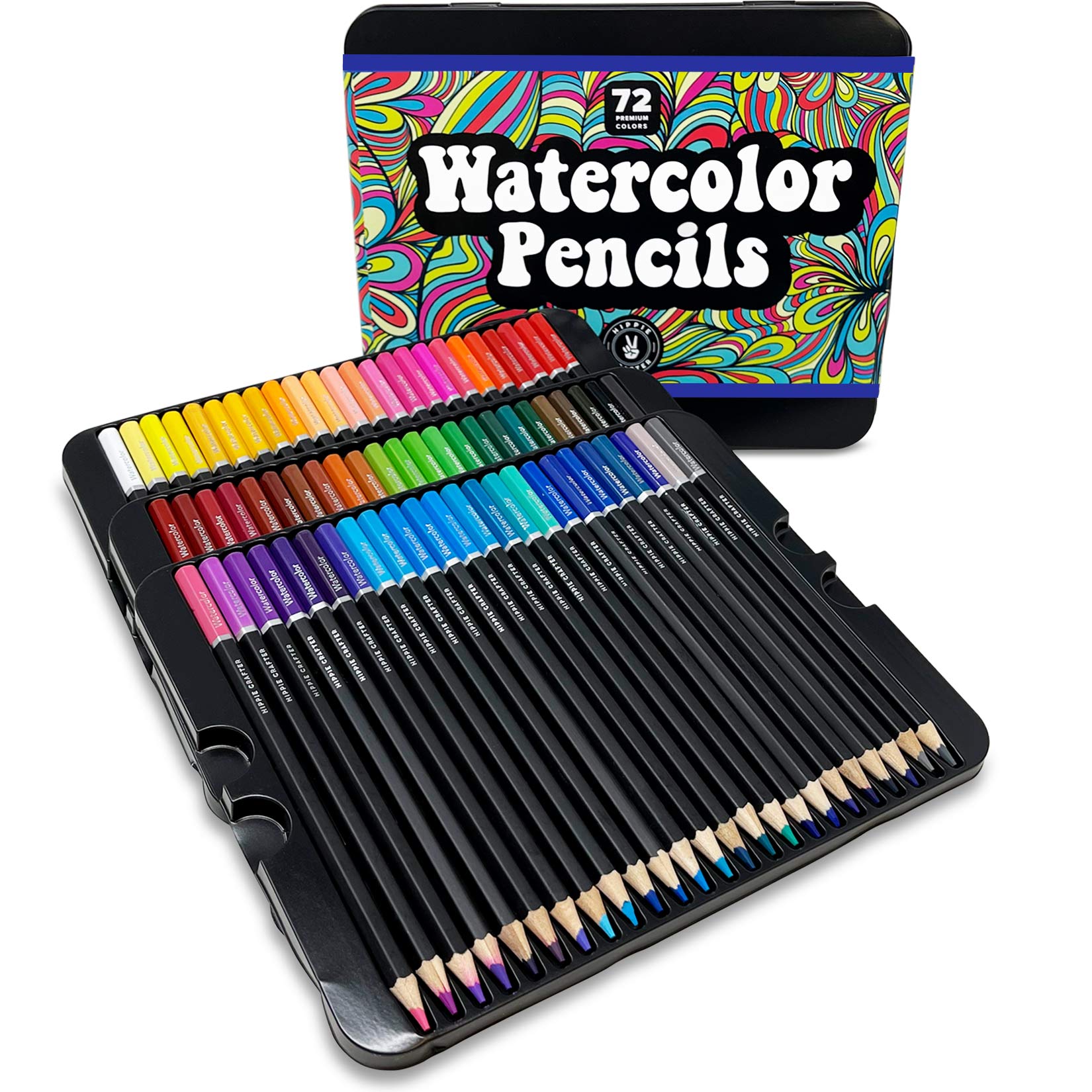  YNTCHENG Watercolor Pencils Colored Pencils,72Colors