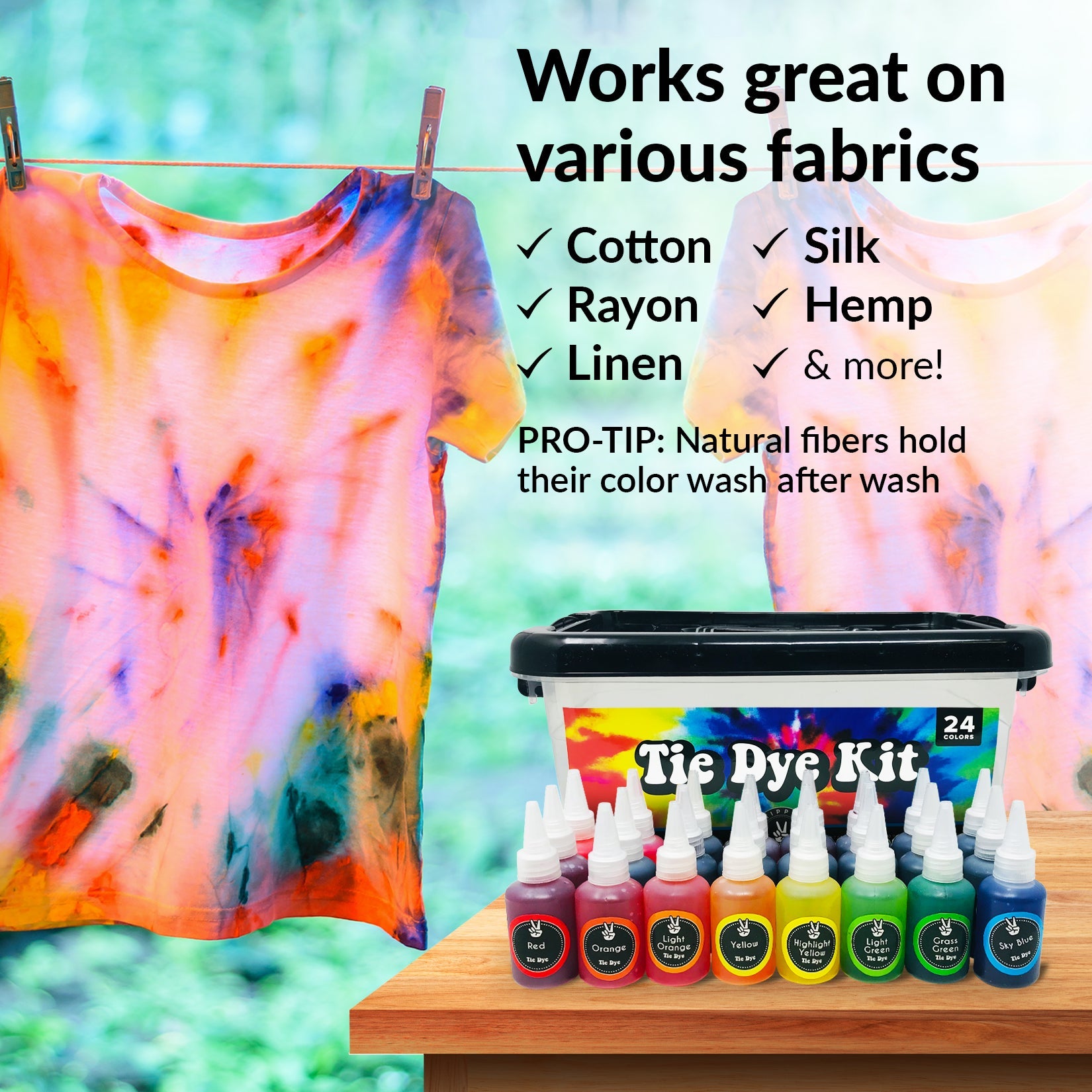 Premium Tie Dye Kit – Hippie Crafter