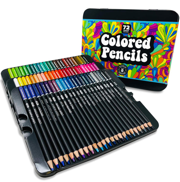 Art Supplies 120-Color Colored Pencils Set for Adults Coloring Books with  Sketch