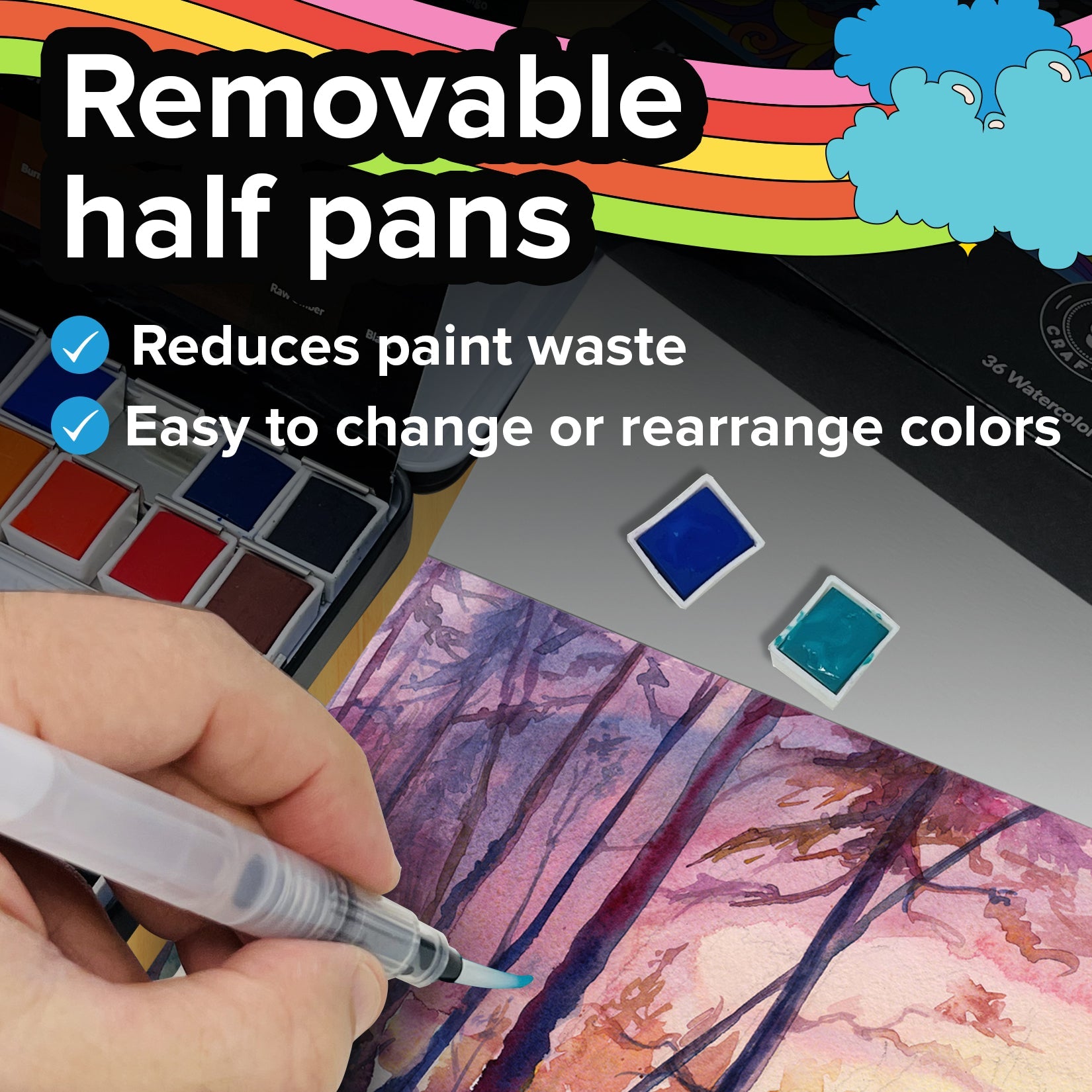 MBS SATR Painting kit/Water Colour Kit/poster