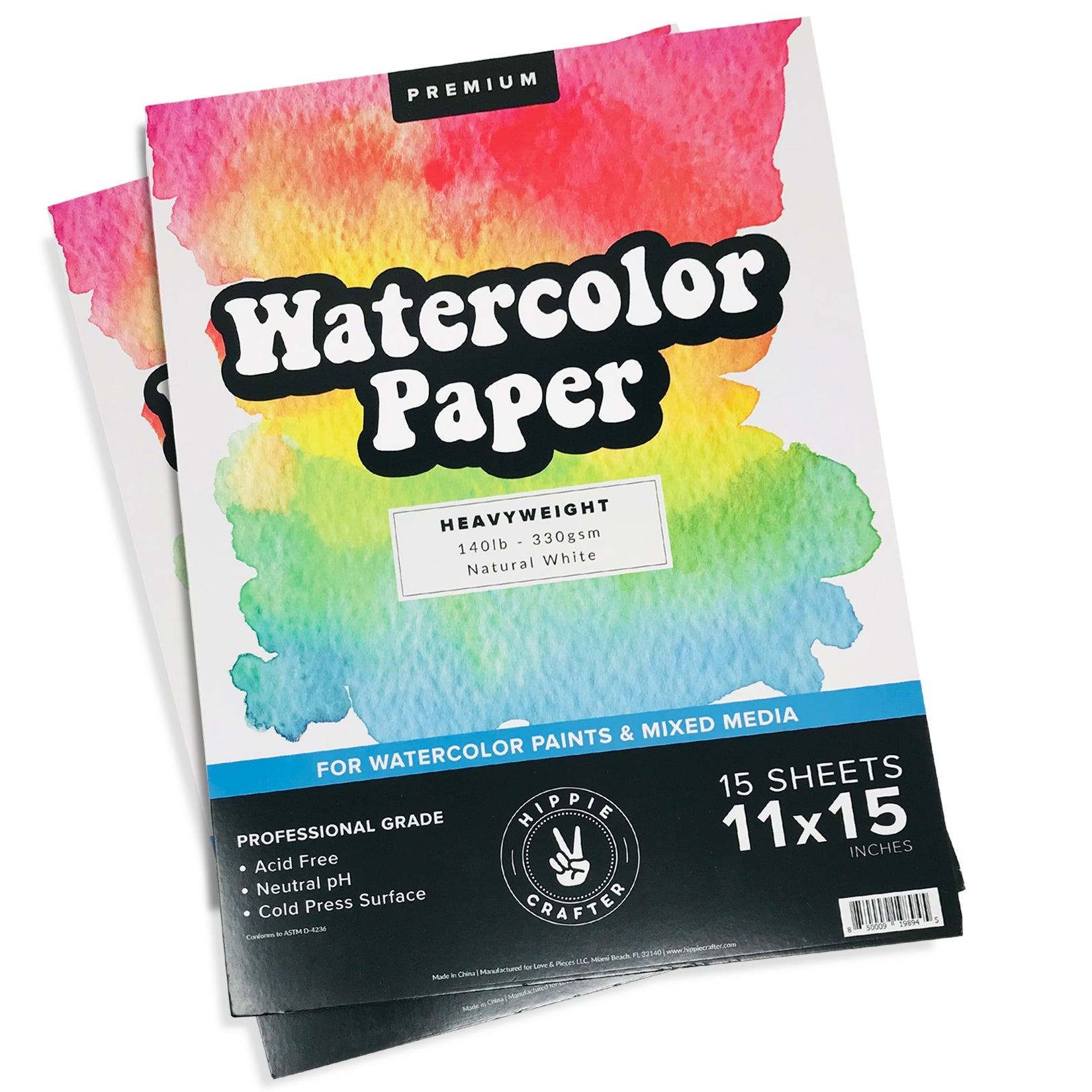 Hippie Crafter Watercolor Paper
